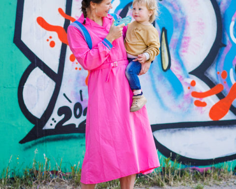 styling tips fashion pink dress